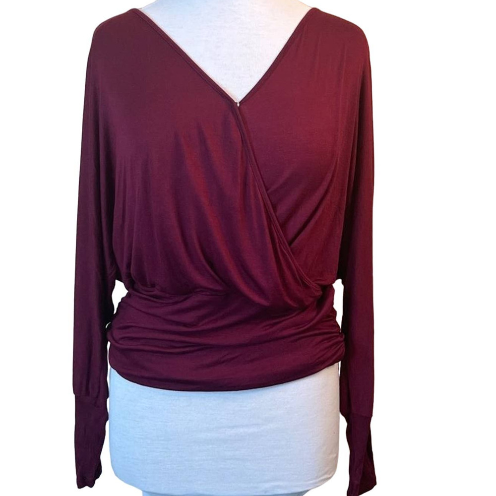 Andree by Unit Women's S Long‎ Sleeve Top Blouse